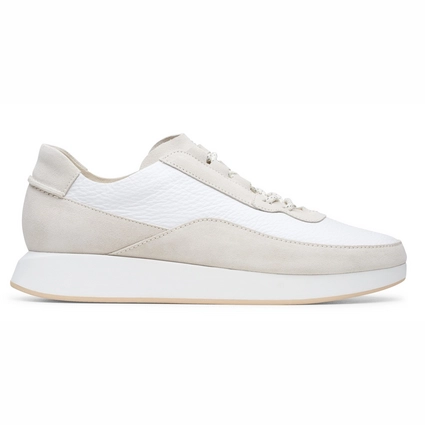 Baskets Clarks Originals Homme Kiowa Pace White Combi 1 Baskets Clarks Originals Homme Kiowa Pace White Combi
