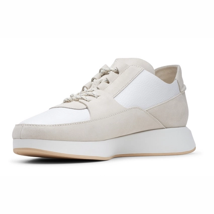 Baskets Clarks Originals Homme Kiowa Pace White Combi 4 Baskets Clarks Originals Homme Kiowa Pace White Combi – Image 4