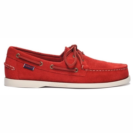 Chaussures Bateau Sebago Men Portland Flesh Out Red Chily Pepper 1 Chaussures Bateau Sebago Men Portland Flesh Out Red Chily Pepper