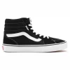 Baskets Vans Men Filmore Hi Suede Canvas Black White
