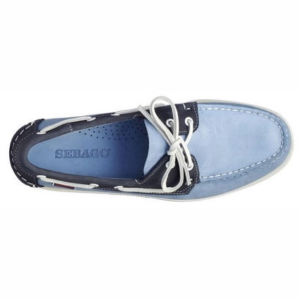 Chaussures Bateau Sebago Men Portland Archive Blue Light Blue 2 Chaussures Bateau Sebago Men Portland Archive Blue Light Blue – Image 2