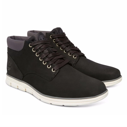 Timberland Men Bradstreet Chukka Leather Black Nubuck 3 Timberland Men Bradstreet Chukka Leather Black Nubuck – Image 3