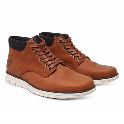 Timberland Men Bradstreet Chukka Leather Red Brown 2 Timberland Men Bradstreet Chukka Leather Red Brown – Image 2