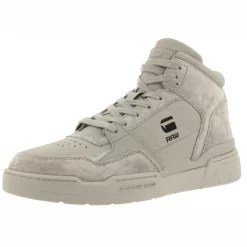 Baskets G-Star Raw Attacc Mid Tnl 0200 Men Light Grey -Baskets Soldes 224220040715 0200 06