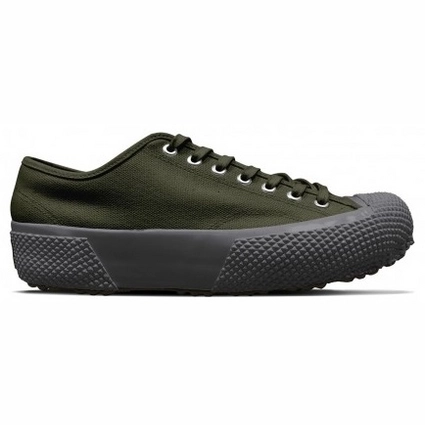 Baskets Superga Men 2434 Ms Japan CSV Green Grey 1 Baskets Superga Men 2434 Ms Japan CSV Green Grey