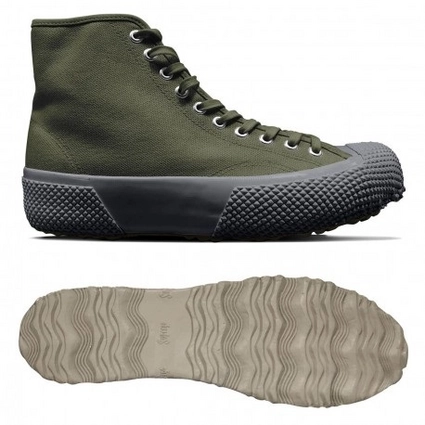 Baskets Superga Men 2435 Ms Japan CSV Green Grey 2 Baskets Superga Men 2435 Ms Japan CSV Green Grey – Image 2