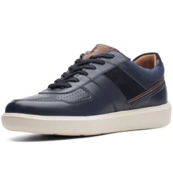 Baskets Clarks Men Cambro Race Navy Combi -Baskets Soldes 26165306 3
