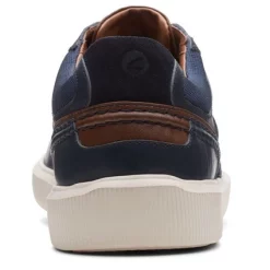 Baskets Clarks Men Cambro Race Navy Combi -Baskets Soldes 26165306 5