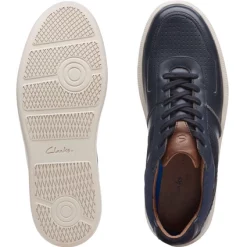 Baskets Clarks Men Cambro Race Navy Combi -Baskets Soldes 26165306 6