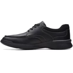 Baskets Clarks Men Donaway Edge Black Leather -Baskets Soldes 26165461 4