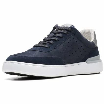 Baskets Clarks Men CourtLite Tor Navy Combi 4 Baskets Clarks Men CourtLite Tor Navy Combi – Image 4