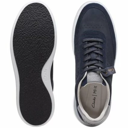 Baskets Clarks Men CourtLite Tor Navy Combi 7 Baskets Clarks Men CourtLite Tor Navy Combi – Image 7