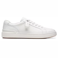 Baskets Clarks Men CourtLite Move White