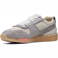 Baskets Clarks Originals Men Torrun Grey White 10 Baskets Clarks Originals Men Torrun Grey White -Baskets Soldes 26170028 W 4