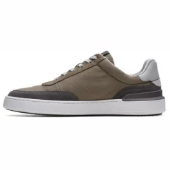 Baskets Clarks Men CourtLite Tor Grey Canvas 11 Baskets Clarks Men CourtLite Tor Grey Canvas -Baskets Soldes 26170208 W 5