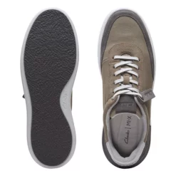 Baskets Clarks Men CourtLite Tor Grey Canvas 13 Baskets Clarks Men CourtLite Tor Grey Canvas -Baskets Soldes 26170208 W 7