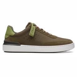 Baskets Clarks Men CourtLite Tor Olive