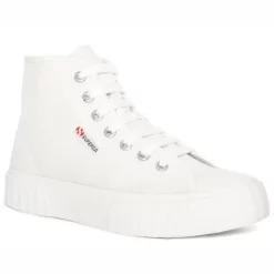 Baskets Superga Unisex 2696 STRIPE White White -Baskets Soldes 2696stripe whi whi