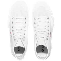 Baskets Superga Unisex 2696 STRIPE White White -Baskets Soldes 2696stripe whi whi2028429