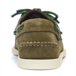 Chaussures Bateau Sebago Men Portland Flesh Out Green Military -Baskets Soldes 3 Sebago20Men20Portland20Flesh20Out20Green20Military 3