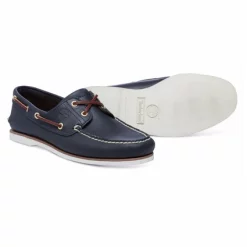 Timberland Men Classic Boat 2 Eye Navy Smooth 7 Timberland Men Classic Boat 2 Eye Navy Smooth -Baskets Soldes 3 Timberland Classic Boat 2 Eye Mens Navy Smooth 3