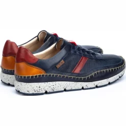 Baskets Pikolinos Men Fuencarral M4U Blue -Baskets Soldes 30 fuen m4u 6046c1 pk blue big