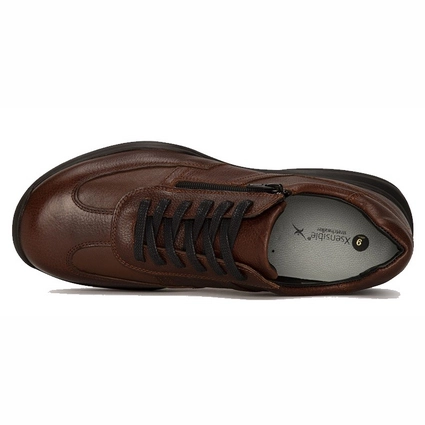 Baskets Xsensible Stretchwalker Men SWX4 - Zipper Cognac 4 Baskets Xsensible Stretchwalker Men SWX4 - Zipper Cognac – Image 4