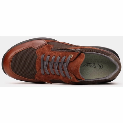 Baskets Xsensible Stretchwalker Men SWX14 30088.1 Cognac 4 Baskets Xsensible Stretchwalker Men SWX14 30088.1 Cognac – Image 4
