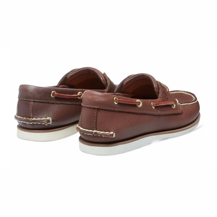 Timberland Men Classic Boat 2 Eye Dark Brown Smooth 4 Timberland Men Classic Boat 2 Eye Dark Brown Smooth – Image 4