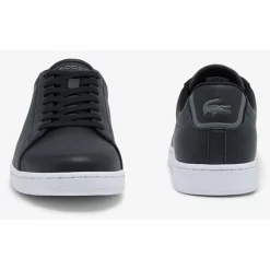 Baskets Lacoste Homme Carnaby BL Black White -Baskets Soldes 41SMA0002 312 05