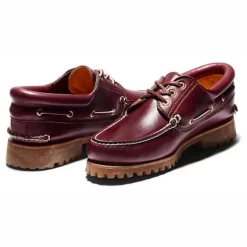 Chaussures Bateau Timberland Men Authentics 3 Eye Classic Lug Burgundy 10 Chaussures Bateau Timberland Men Authentics 3 Eye Classic Lug Burgundy -Baskets Soldes 50009648 3