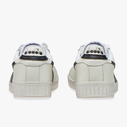 Diadora Game L Low Waxed White Black 6 Diadora Game L Low Waxed White Black – Image 6