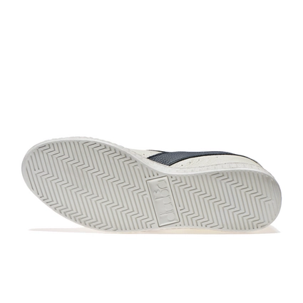 Diadora Game L Low Waxed White Blue Caspian Sea 3 Diadora Game L Low Waxed White Blue Caspian Sea – Image 3