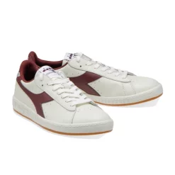 Diadora Game L Low White Port Ash -Baskets Soldes 501.172526 C7917 04 HR 1