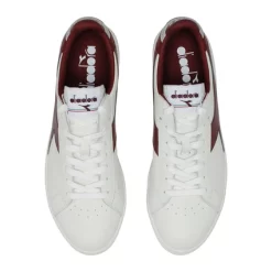 Diadora Game L Low White Port Ash -Baskets Soldes 501.172526 C7917 05 HR