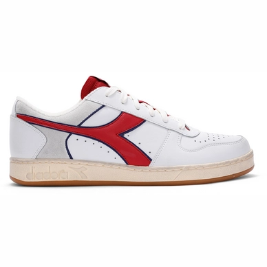 Baskets Diadora Unisex Magic Basket Low Icona Bianco Rosso Peperone 1 Baskets Diadora Unisex Magic Basket Low Icona Bianco Rosso Peperone