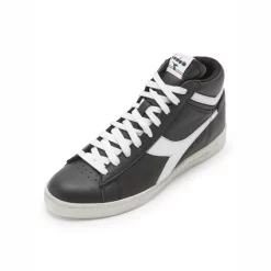Diadora Unisex Black Cloud Dancer Game L High Waxed -Baskets Soldes 501.178300 C1051 05 MP