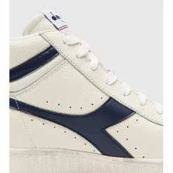 Baskets Diadora Unisex Game L High Waxed Blanc Bleu 10 Baskets Diadora Unisex Game L High Waxed Blanc Bleu -Baskets Soldes 501.178300 C5262 40 HR