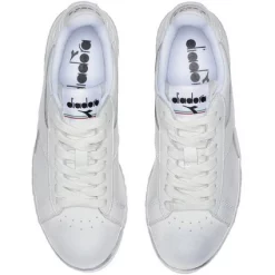 Baskets Diadora Men Game L Low Waxed Blanc -Baskets Soldes 501.178301 C6180 2