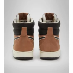 Diadora Homme Magic Basket Mid Earth Beaver Fur White Black 9 Diadora Homme Magic Basket Mid Earth Beaver Fur White Black -Baskets Soldes 501.179004 D0098 4