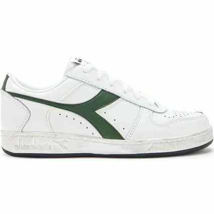 Baskets Diadora Unisex Magic Basket Low Icona White Fogliage 1 Baskets Diadora Unisex Magic Basket Low Icona White Fogliage