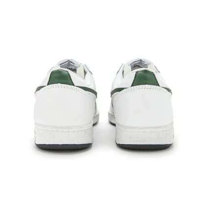 Baskets Diadora Unisex Magic Basket Low Icona White Fogliage 3 Baskets Diadora Unisex Magic Basket Low Icona White Fogliage – Image 3
