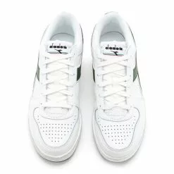 Baskets Diadora Unisex Magic Basket Low Icona White Fogliage 11 Baskets Diadora Unisex Magic Basket Low Icona White Fogliage -Baskets Soldes 501.179296 C1161 50 MP