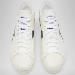 Baskets Unisex Game L Waxed Row Cut Bianco Blu Mar Caspio -Baskets Soldes 501178289 C5262 5