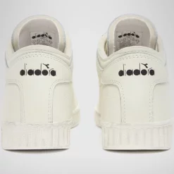Baskets Diadora Unisex Game L Waxed Row Cut Blanches -Baskets Soldes 501178289 C6180 2