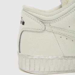 Baskets Diadora Unisex Game L Waxed Row Cut Blanches -Baskets Soldes 501178289 C6180 4