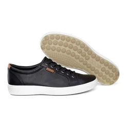 Baskets ECCO Homme Soft 7 Noir Droid 13 Baskets ECCO Homme Soft 7 Noir Droid -Baskets Soldes 6 430004 01001 pair nfh