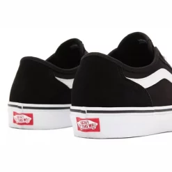 Baskets Vans Men Filmore Decon Suede Canvas Black White -Baskets Soldes 6 VN0A3WKZ5LM6
