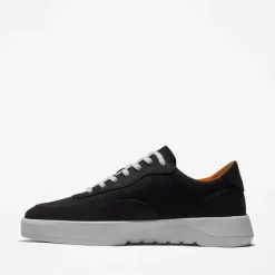 Baskets Timberland Men Supaway Oxford Full Leather Jet Black -Baskets Soldes 7 ydrydyd
