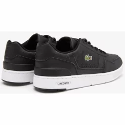 Lacoste Homme T-Clip Black White -Baskets Soldes 744SMA009431223 3